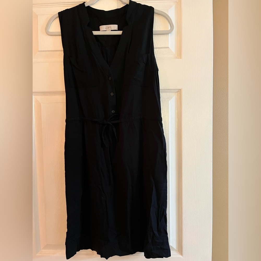 Ann Taylor Loft/women’s casual black dress, size S